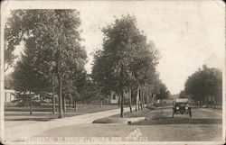 Residential St Portage Prairie Man Postcard