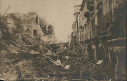 1908 Messina Eearthquake Postcard