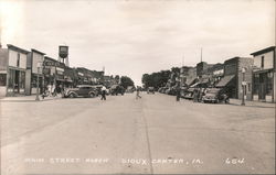 Main Street North Sioux Center, IA Postcard Postcard Postcard