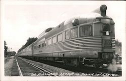 Burlington Zephyr Postcard