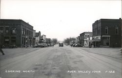 Looking North Rock Valley, IA Postcard Postcard Postcard