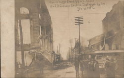 Harrisburg's Grand Opera House Destroyed by Fire Postcard