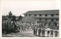 Camp Pickett Army Band Postcard