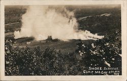 Smoke Screen, Camp McCoy Postcard