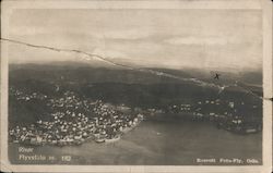 Rispor Flyvefoto Postcard