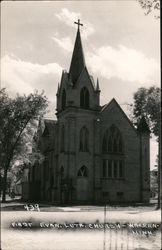 First Evangelical Lutheran Church Warren, MN Postcard Postcard Postcard