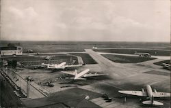 View of Planes at Frankfurt Airport Germany Postcard Postcard Postcard