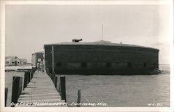 Old Fort Massachusetts, Ship Island Postcard