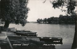 Serene Spring Lake Palmyra, WI Postcard Postcard Postcard