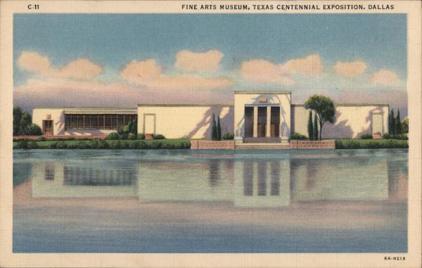 Fine Arts Museum, Texas Centennial Exposition Dallas