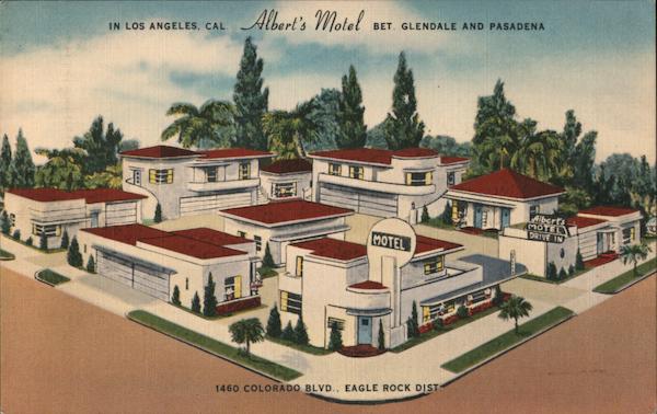 Albert's Motel Los Angeles California