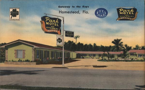 Park Motel Homestead Florida
