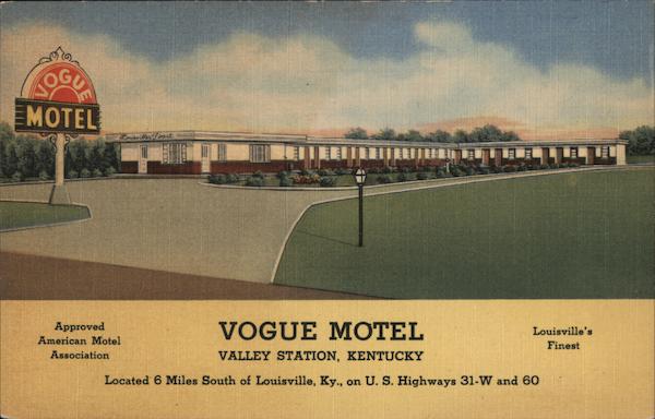 Vogue Motel Valley Station Kentucky