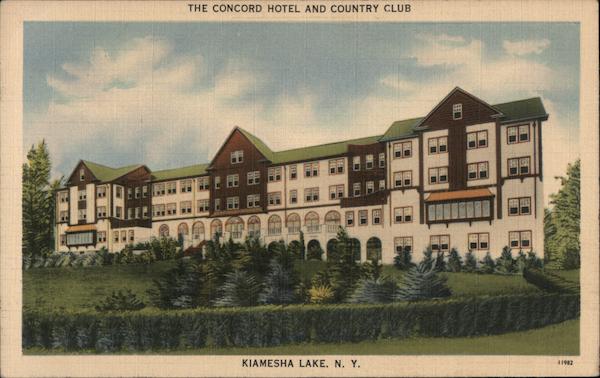 The Concord Hotel and Country Club Kiamesha Lake New York