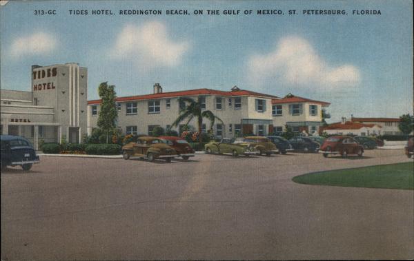 Tides Hotel, Reddington Beach, on the Gulf of Mexico St. Petersburg Florida