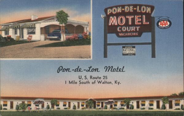 Pon-de-Lon Motel Walton Kentucky