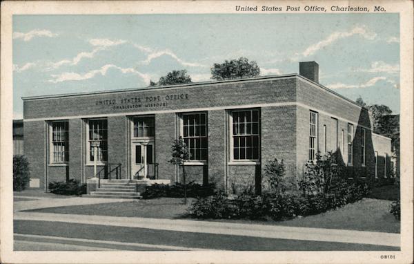 United States Post Office Charleston Missouri