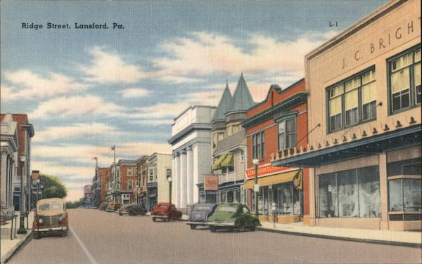 Ridge Street Lansford Pennsylvania