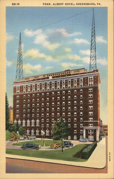 Penn Albert Hotel Greensburg Pennsylvania