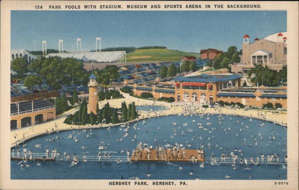 Hershey Park Pools, Stadium and Sports Arena Pennsylvania
