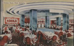 Century Room, Hotel Adolphus Postcard