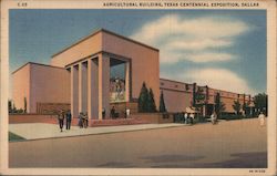 Agricultural Building, Texas Centennial Exposition Postcard