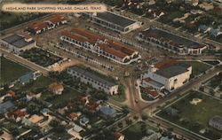 Highland Park Shopping Village Postcard