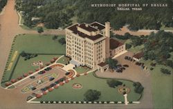 Methodist Hospital of Dallas Postcard