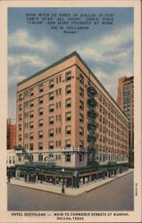 Hotel Southland Postcard