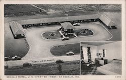 Sedalia Motel, U.S. Highway 50 West Postcard
