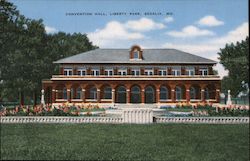 Convention Hall, Liberty Park Postcard
