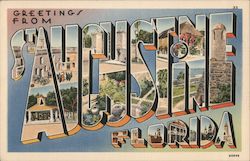 Greetings from St Augustine, Florida Postcard