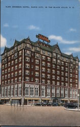 Alex Johnson Hotel, in the Black Hills Rapid City, SD Postcard Postcard Postcard