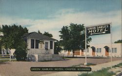 Green Gables Motel Casper, WY Postcard Postcard Postcard