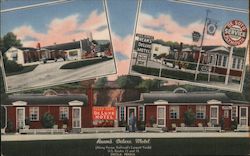 Ream's Deluxe Motel Postcard