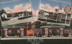 Ream's Deluxe Motel Perdix, PA Postcard Postcard Postcard