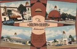 The Brown Derby Restaurants Postcard