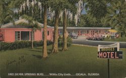 Bridges Motel Ocala, FL Postcard Postcard Postcard