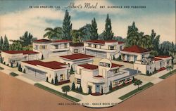 Albert's Motel Postcard