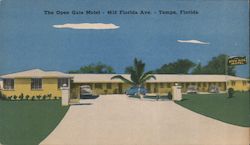 The Open Gate Motel Tampa, FL Postcard Postcard Postcard