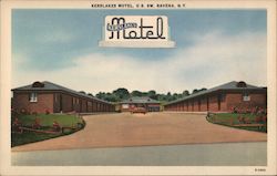 Kerslakes Motel Ravena, NY Postcard Postcard Postcard