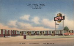 Sun Valley Motel Postcard