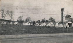 Chapman Highway Motor Court Postcard