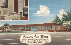 Country Inn Motel Postcard