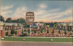 Arcola Motor Lodge Cabins Paramus, NJ Postcard Postcard Postcard