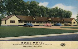 Home Motel Postcard
