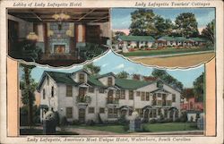 Lady Lafayette, America's Most Unique Hotel Walterboro, SC Postcard Postcard Postcard