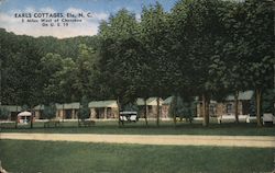 Earls Cottages Postcard