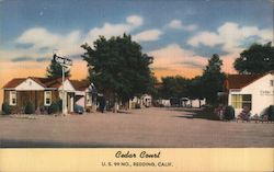 Cedar Court Redding, CA Postcard Postcard Postcard