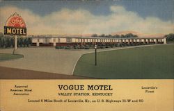 Vogue Motel Postcard